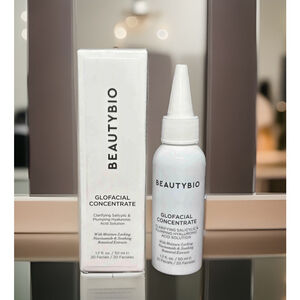 BeautyBio GloFacial Concentrate•Clarifying Salycilic Acid•Hyaluronic Acid•1.7 oz